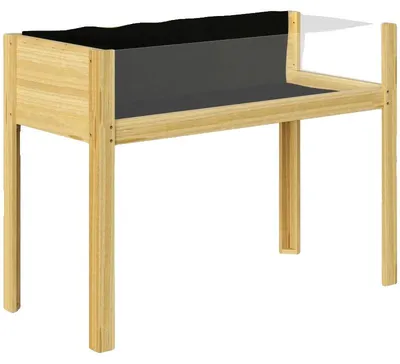 Obrázek produktu pro Zahradní záhon, konstrukce ze smrkového dřeva, délka 110 cm, šířka 50 cm, výška 80 cm, nosnost 50 kg
