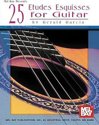 Produktbild von 25 Etudes Esquisses For Guitar