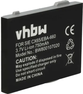 Produktbild von vhbw Akku Ersatz für Unify L30250-F600-C402 für schnurlos Festnetz Telefon (750 mAh, 3,7 V, Li-Ion)