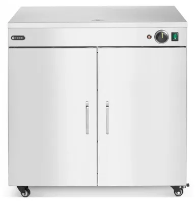 Image de HENDI Chauffe-assiettes double, 230V/800W, 735x589x(H)766mm