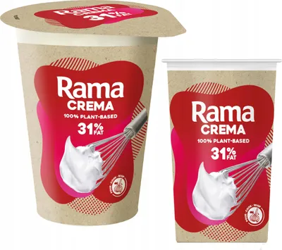 Obrázok produktu pre Rama Crema Roślinna Alternatywa Śmietany 200 ml 31%