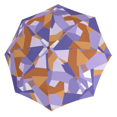 Image de doppler parapluie de poche parapluie Fiber Magic Bold Blue multicolore