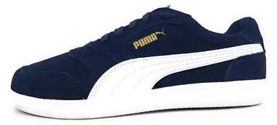 Image de Puma Icra Trainer SD : Chaussures de sport pour hommes, chaussures d'entraînement, baskets, couleur bleue, style décontracté