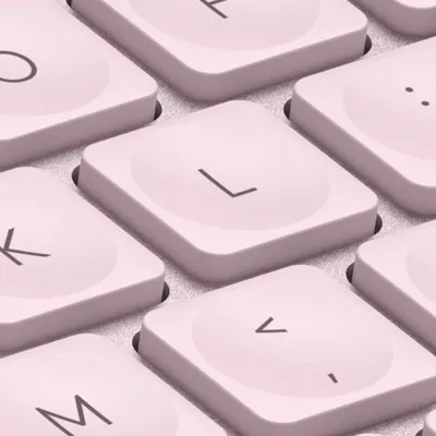 Produktbild von Logitech MX Keys Mini - Tastatur - hinterleuchtet - Bluetooth - QWERTY - USA - rosé