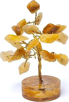 Zdjęcie produktu dla Kamień szlachetny Złoty uzdrowiciel (limonit) Kwarc - opakowanie 4 szt. - ± 8 cm