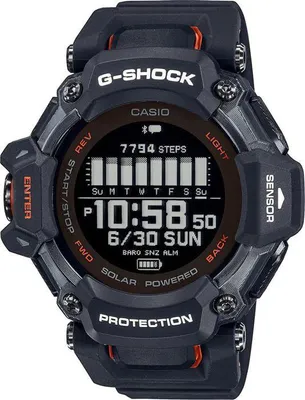 Image de Montre CASIO G-Shock Sport GBD-H2000-1AER - Noir et orange