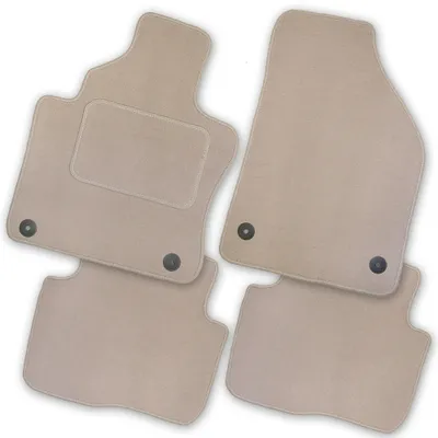Produktbild von Autofußmatte Royal (TAS) beige für BMW 3er Cabrio E93 Baujahr 2007 bis 2013 | mit Befestigung Klett zu Haken vorn