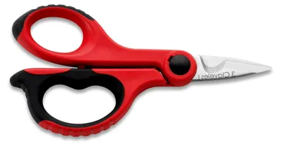 Produktbild von Elektriker-Schere 6" Doppelinjektions-Schere, Rot, Edelstahl