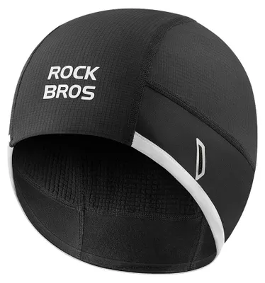 Zdjęcie produktu dla Czapka rowerowa Rockbros M016 zimowa wiatroodporna rozmiar 54-61 cm - czarna