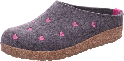 Obrázok produktu pre Haflinger Grizzly Cuoricini papuča sivá