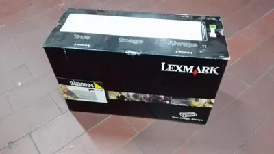 Imagen del producto de Lexmark 24B5834, cartucho de 18.000 páginas, color amarillo, 1 unidad