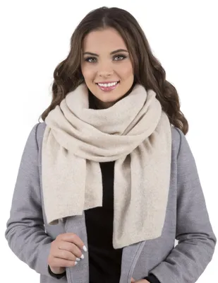 Produktbild von VIVISENCE Damen Winter Schal Aus Modischer Gemütlich Wärmendem Garn Mit Dekorati