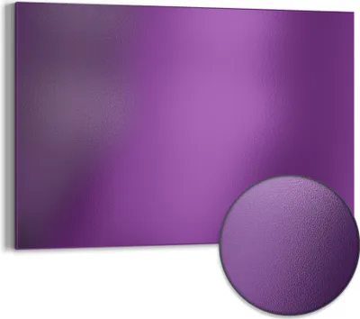 Produktbild von DEQORI Magnettafel Metall 60x40 cm 'Violett' Whiteboard Pinnwand Magnetboard Büro