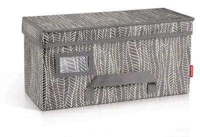Aufbewahrungsbox 40x18x20 cm, Cappuccino, stapelbar