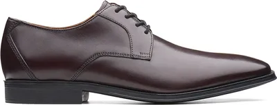 Zdjęcie produktu dla Półbuty męskie Clarks GILMAN LACE bordowe skórzane 41