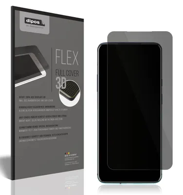 Produktbild von Full Cover Privacy Blickschutzfolie für OnePlus 7T Pro Folie Anti-Shock