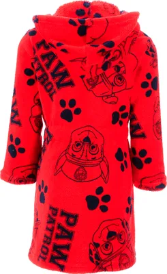 Produktbild von Paw Patrol Jungen Bademantel Kinder Morgenmantel Marshall    , Farbe:Rot, Größe:98