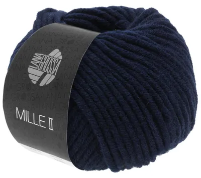 Produktbild von Lana Grossa - Mille II 0012 nachtblau