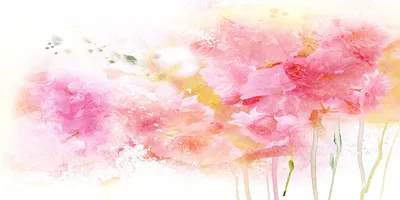Produktbild von Tulup Glas-Bild -140x70- Wandkunst Dekorative Wand für Küche & Wohnzimmer - Kunst: modern & klassisch - Blumen - Rosa