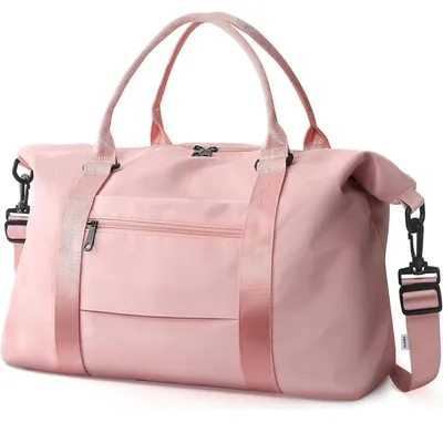 Produktbild von Kioto Reisetasche Groß Damen Handgepäck Tasche Sporttasche Weekender Bag Schwimmtasche Wasserdicht Travel Bag Duffle Bag Fitnesstasche Trainingstasche