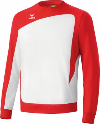 Produktbild von Erima Club 1900 Trainingssweat weiß/rot 10