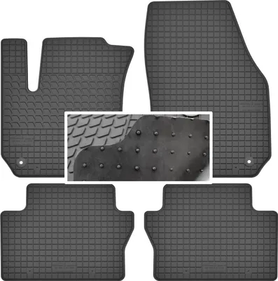 Immagine prodotto di Tappetini auto tappetini in gomma tappetini in gomma set per Opel Zafira B (5 peson)