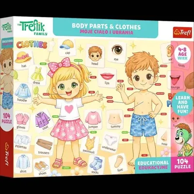 Produktbild von Lernrä tsel Treflci: Kö rpergrö ß e und Kleidung 104 Puppen