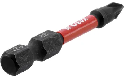 Productafbeelding van Boorpunten voor slagboormachine, 1/4" x 50 mm, PZ1, 2 stuks.