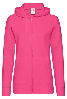 Produktbild von Damen-Kapuzenjacke - FOL HOODED JACKET/W - fuchsia - Größe 2XL
