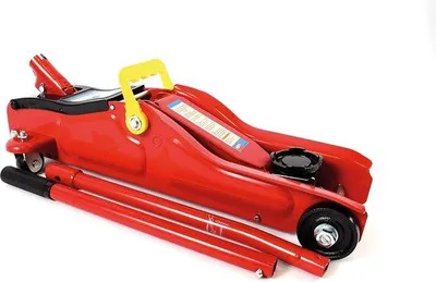 Productafbeelding van Famanu transportkraan met laag profiel - 2 ton - Rood