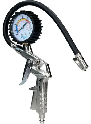 Obrázok produktu pre Manometer na meranie tlaku v potrubí s rozsahom 0-16 bar