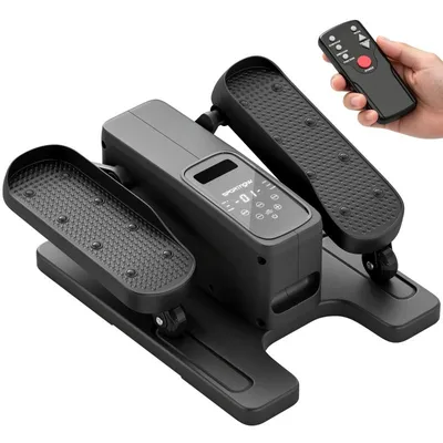 Produktbild von Mini Ellipsentrainer Unter-dem-Schreibtisch mit Fernbedienung – Elektrischer Beintrainer 12 Geschwindigkeiten für Zuhause & Büro
