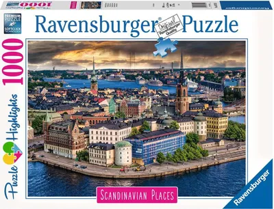 Obrázek produktu pro Ravensburger Puzzle 1000T. Stockholm, Švédsko