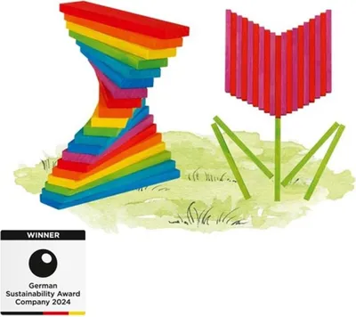 Image de Jouets éducatifs Goki multicolores carton 200 pièces