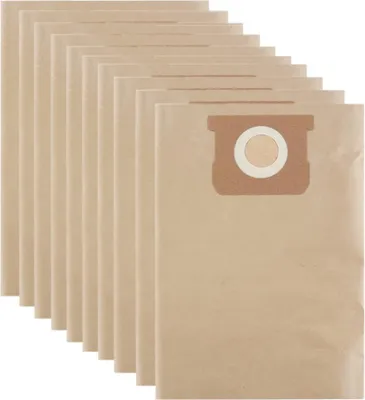 Produktbild von INF 10er-Pack Staubbeutel aus Pflanzenfaser für Stanley 5-6 Gallonen Staubsauger