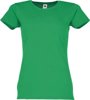 Produktbild von Fruit of the Loom Ladies Iconic 150 T-Shirt Farbe: maigrün Größe: L