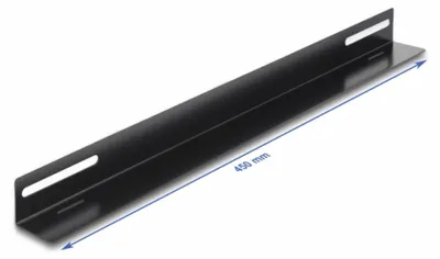 Produktbild von Delock 19 Zoll Tragschiene für Netzwerkschrank 450 x 40 mm 2 Stück