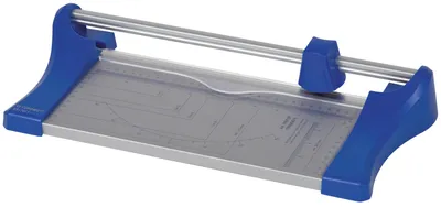 Zdjęcie produktu dla Obcinak do rolek Q-Connect® KF17011 - szary/niebieski, 330 mm/ 1,0 mm