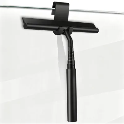 Produktbild von Duschabzieher - Fensterabzieher - Ausziehbar von 26 bis 93 cm - mit Aufhängehaken - Badezimmerzubehör - für Dusche, Bad, Fliesen, Spiegel, Fenster