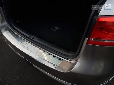 Zdjęcie produktu dla Osłona krawędzi bagażnika VW Passat B7 2010-2014 (kombi, matowa)