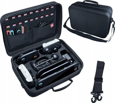 Immagine prodotto di Borsa grande Valigetta Custodia rigida EVA Case per Nintendo Switch 2 / NS 2 / JYS-NS2323