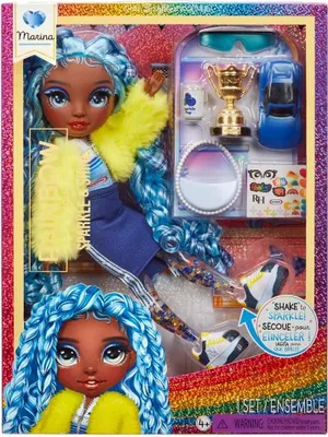 Zdjęcie produktu dla Rainbow High Sparkle & Shine Fashion Dolls Marine