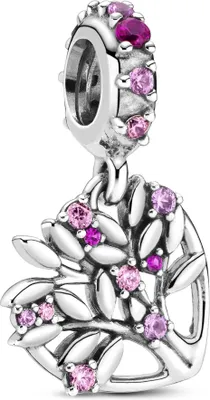 Image de Pandora Arbre de famille rose Pendentif à breloques 799153C01 Pendentif