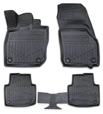 Immagine prodotto di Set completo di 4 tappetini in gomma 3D per l'abitacolo Erpassan - VW PASSAT (B9) 2023+