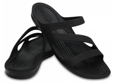 Produktbild von Crocs Swiftwater Sandalen Damen black black 42-43