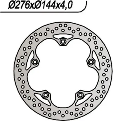 Immagine prodotto di Disco freno anteriore NG lato destro 5 fori da 10,25mm per HONDA