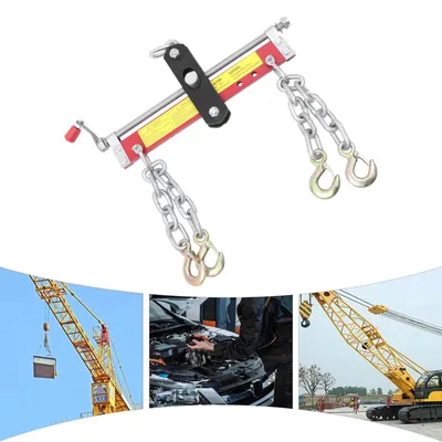 Obrázok produktu pre Elzusha – Hydraulický vyvažovač motorov s nosnosťou do 900 kg, vybavený rukoväťou