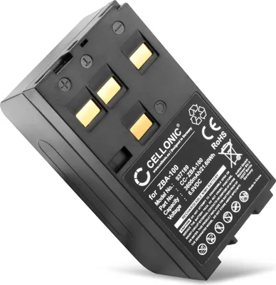Immagine prodotto di CELLONIC 1x Batteria per Fotocamera Compatibile con Leica SR500, GS50, GPS500, GEB121 – (3600mAh, 6V)