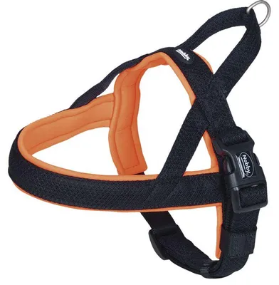 Produktbild von Nobby 80551-04, Hund, Sicherheitsgurt, S-M, Schwarz, Orange, Nylon, jede Rasse