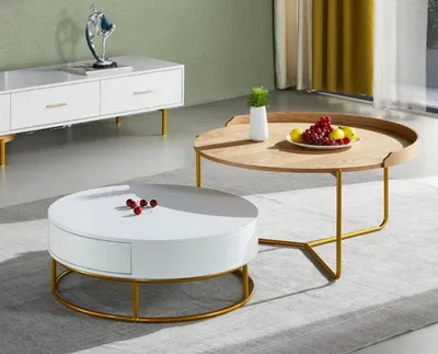 Produktbild von Tische Set Couchtische Kaffeetisch Beistelltisch Design Wohnzimmer 2tlg